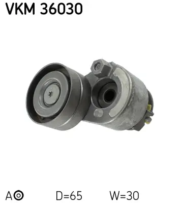 SKF  VKM36030 Alternatör Gergi Rulmani (Kütüklü) Lgn I-Ii-Trafic Ii 1.8 16v-1.9dci-2.0 16v-Master Ii 1.9dci-Vivaro 117507271R 4451718 4408351 1175000QAM 8200071402D 950627 9109566 380446 8200673091 7700109450