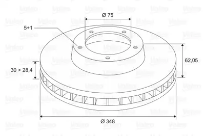 Valeo  197178 Fren Diski On Bmw E70 E71 E72 F15 F16 34116793244 25099V 3155210005PD BG9063 ADC1755V V716 HP59037 9992211 MDC2328 562520JC
