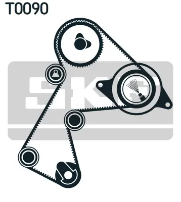 SKF  VKMA06126 Eksantrik Dişlisi Clio Ii-Kangoo-Megane-Master Ii-Trafic-Vivaro 1.9dci-Dti (Büyük Avare Dişlisi) 7700107249 7700875307 4402639 532022010 30864050 9109489 ATB2075 1225140 9110639 1704018