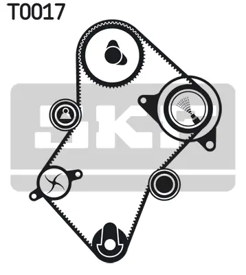 SKF  VKMA03240 Eksantrik Gergi Kiti P205 I-Ii 1.7d-305 Ii 1.9d-306 1.8d-1.9d-309 I-Ii 1.9d-405 I-Ii-J5 1.8d-1.9d 0831.20 0831.Q8 0831.09