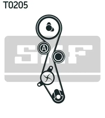 SKF  VKMC03317 Eksantrik Seti+devirdaim Vivaro C-Zafira Life-Boxer-Jumper-P308-P407-P508-P3008-P5008-Expert-Jumpy C4-C5-C6-Focus- C-Max-Mondeo-Kuga 2.0-2.2 Bluehdi- Discovery Sport L550-Freelander 2 L359- R.R L538 1613327980 9400830749 9400830509 1610278280 1250298 516A4 83072 3553131 SU001A3081 829F5