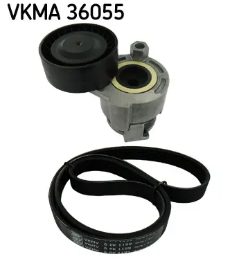 SKF  VKMA36055 Alternatör Gergi Kiti Clio Ii 01>06 Fluence 10>laguna Iii 07>15 Megane Ii 02>08 Megane Iii 08>15 Juke (F15) 10>duster 10>sandero Ii 12>dokker 12> 1.4 K4j 1.5 Dci K9k 1.6 K4m 1172000QA2 60930159 8200612619 202005 KA85510 117501113R 1195500Q0K 117201KC0B 8200360524 6072000070