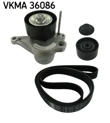 SKF  VKMA36086 Alternatör Gergi Kiti Master Iii 10> Movano 10> 2.3 Dci M9t Laguna Ii-Iii Trafic Ii 06> 2.0 Dci M9r DV7PK1975 DMV6539 1172000Q0C 4431667 WG1783838 7PK1975L 74260849T J1071975 4763863 60618584