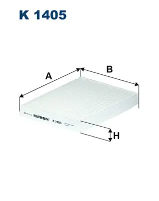 FILTRON  K1405 Kabin Filtresi Airmatic CU21009 97133B2000 80005226 IF0268 E3954LI