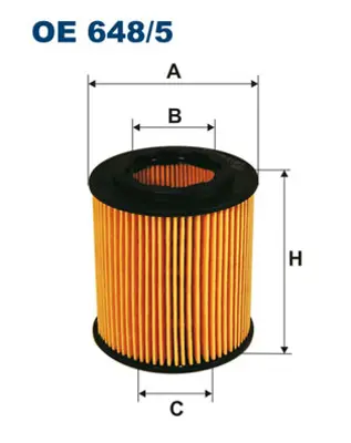 FILTRON  OE648.5 Yağ Filtresi Astra H-Vectra C-Signum-Zafira B 1.9 Cdti-Croma-Grande Punto 1.9 Mtj 1651079J50000 55189320 J1318007 E46HD126 71737926 180037910 OX386D 50014111 B18012PR OE6485