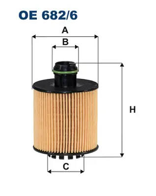 FILTRON  OE682.6 Yağ Filtresi Combo D 12> Corsa E 14> Fiat Doblo 10> Egea 15> Fiorino 07> Punto 13> Panda-500l 12> 500x 14> Citroen Nemo Peugeot Bipper  Alfa Romeo Mito 09> 1.3d Mtj A13fd-B13dtc-Dtn-Dte-Dtr 1631226580 ADL142111 104337 55261437 OP1044 6000626025 WL7593 S5139PE 95525299 L1074