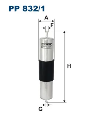 FILTRON  PP832.1 Yakit Filtresi Bmw M42 M43 M50 M52 E36 E46 E39 E38 E31 13321740985 CFF100238 SFPF7219 133321740985 FF0101 152071760703 25313804 13321740549 IN58 B97