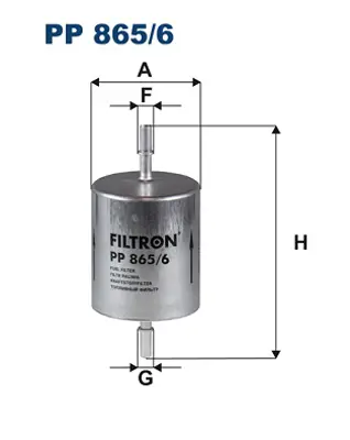 FILTRON  PP865.6 Yakit Filtresi Ford Ecosport 13> 1.0 Ecoboost 1.5ti 1785542 BFF8253 IN1073 EFF530820 5115 WF8532 LIFETIME 1520241 PP8656 2100859SX