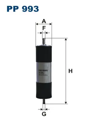 FILTRON  PP993 Yakit Filtresi Audi A6 2.0 Tdi (04-)-Seat Exeo 2.0tdi (08-) 4F0127401F WF8432 PP993 1003230021 KL658 ELG5426 P10820 FCS776 N2066 MG1660