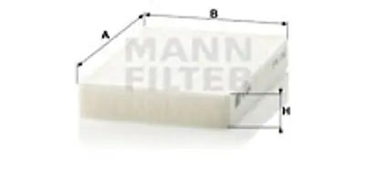 MANN FILTER  CU1519 Polen Filtresi Hyundai Getz 1.1-1.3-1.3i-1.4i-1.6-1.5crdi  (02-09) 9999Z07019 WP9244 CU1519 976171C100 82107046 976171C200 21H18 FAAHY18 21HYH18 NC2370