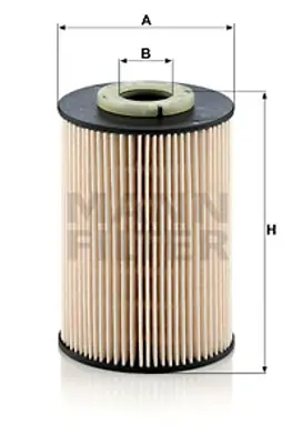 MANN FILTER  PU9003Z Mazot Filtresi Mondeo Iv &Nbsp;Iv 07>14 2.0 Tdci Volvo S40 S60 V50 V70 C30 C70 Xc60 D3-D4-D5 2.4d 1471765 E100KPD182 C10586ECO KX219DECO SC7061P EF19030 31273979 31336192 KX393D 6G9N9176BA