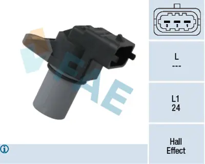FAE  79309 Eksantrik Mili Konum Sensoru Mercedes Om611 Om642 Om646  W245 W203 W204 C218 W211 W212 B901>b906 32317 A0051531328 A0031539728 10932317 V30720702 51531328 V30720731 64847112010 5080346AA 31539728