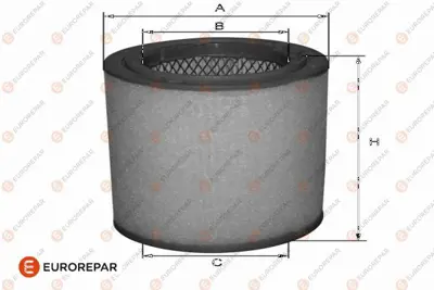 EUROREPAR  1682266080 Hava Filtresi Ducato 2.3 3.0 (F1a F1c) 06> Boxer 2.2 3.0 06> Jumper 2.2 3.0 06> F252301 WA9741 FA0545 1359644080 A1277 WG1906567 27A6900 FKFIA170 WG1906571 LX3353
