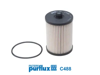 PURFLUX  C488 Yakit Filtresi Lt28-Lt35-Lt46 2.8tdi (01-06) Volvo S60 2.4d D5 (01-10) S80 2.4d D5 (01-06) V70 Ii 2.4d D5 (01-08) Xc70 2.4d5 (02-07) Xc9o D3 D5 (02-14) ( 2d0127177-2d0127159 ) 30671010 8200803830 7701070063 DN2702 8200813237 50014278 7701478546 Q0002591V004 V460506 8200813237A