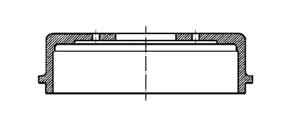 CIFAM  700419 Arka Kampana  Transit V.184 01>06 (Tek Teker) [280 / 80.5 Mm] 3C111126AA 4078769 YC1W11260A 4446218 4519396 4041429 FDR329741 1825262511 329741B 329741J