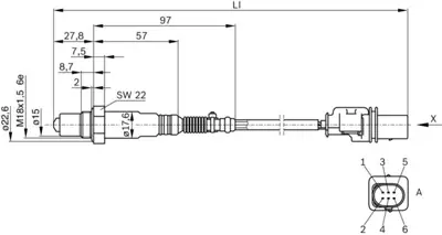 Bosch 0258017025 Sensör Audi A3 A4 Tt Golf Passat Superb 06E906265C