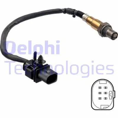 DELPHI  ES21268-12B1 Oksijen Sensoru (Kat. Oncesi) Renault Master Iii 10> Trafic Iii 16> Fluence 13>  Nissan Qashqai I 11> 1.6dci 2.3 Dci 281004187 226A42455R 226A49071R 7481872 226935X20A 281004167 281004162 6725400017 893363 281004095