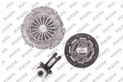 MAPA  000210308 Debriyaj Seti Fiesta 08>12 1.4 Tdci Fiesta V 04>08 Fusion 02>12-2 Mazda 03> 1.4 Tdci Rulmanli 2S617A564CB 621304133 3S617C623AA 2S617563AD RM010361A0 8V217550BC 8V217550BA 2S617563KA 8V217A564AB 2S617563AB