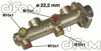 CIFAM  202162 Fren Ana Merkez Ford Europe / Ford Lcv Fiesta Ii (Fbd) : 1.6 Xr2 / Fiesta Ii Van : 1.1 MC2439 1619189 132797B MC2437 FBM4083 50116 6123361 132794B 84FB2140BA 222099