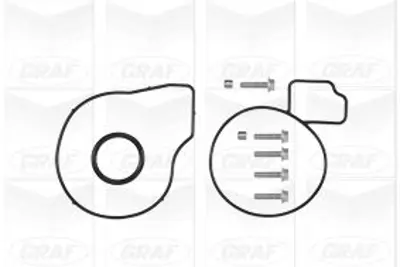 GRAF  PA957 Devirdaim Astra G-Vectra C-Zafira-Insignia 08> 2.2 16v-2.2jts 24467301 71751273 O123 12630084 1334282 PA1251 12621284 WP6322 3606027 4813567