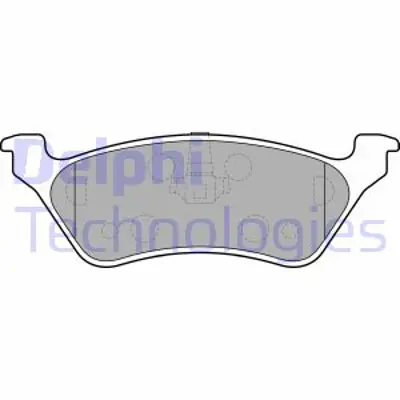 DELPHI  LP1694 Fren Balatasi Arka Chrysler Grand Voyager. Town And Country. Voyager / Dodge Caravan. Grand Caravan 2206250 240361651 598755 5P912 6400 6410 655 8226250 986424816 ADA104203 FDB1475 GDB4130 P11014 T1421