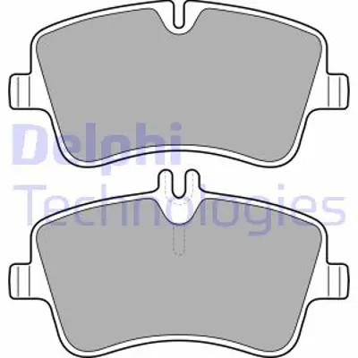 DELPHI  LP1696 Fren Balatasi On Mercedes W202 W203 Cl203 C209 R171 A0054206220 34202520 A0034205920 A0034202620 A0034202520 A0034206020 A0034206220 34202620 BP1868 GDB1413