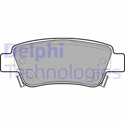 DELPHI  LP2047 Arka Fren Balata Honda Cr-V 2.2l N22a Ctdi Dizel Re6 06-> / Cr-V 2.0l R20 Benzinli Re5 Otomatik  Vites 07-15 / Cr-V 1.6l N16a2 Re6 İ-Dtec Dizel 4x2 4x4 13-> 43022SWWG00 BBP2072 PAD1583 JCP169 NP2631 43022SWWG01 986494329 2463501 43022T1GG000 ADH24276