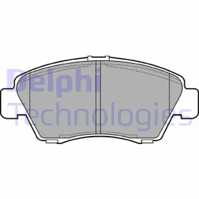 DELPHI  LP809 Ön Fren Balata Büyük Tip Honda Civic 1.6l B16a2 Vtec 16v 160hp Ek 96-98  / 1.4l D14 (3 Kapi - H/B) Es 01-05 45022S5AE50 HQJ2314A 36831OE 302495 LP809IN 45022S5AJ00 598494 AN376WKE BPHO1001 D5174M