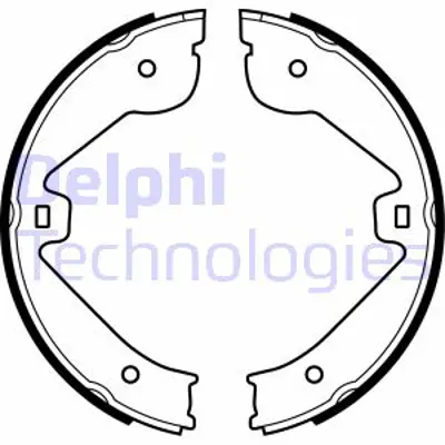 DELPHI  LS1995 El Fren Balatasi Range Rover 3 L322 02>12 Vw Touareg Mercedes W164 W251 Porsche Cayenne (9pa) Audi Q 7 (4lb) 1644200620 HP1864 91062400 95535292500 ADJ134102 473500 3013704512 7L0698525 76600 BBS6373