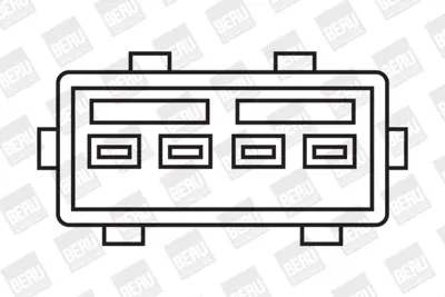 BERU  ZS241 Ateşleme Bobini 20182 245086 48045 8530159 880017 986221087