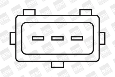 BERU  ZS319 Ateşleme Bobini 20348 48190 8530370 BAE801CK245