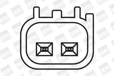 BERU  ZS369 Ateşleme Bobini 134000 20393