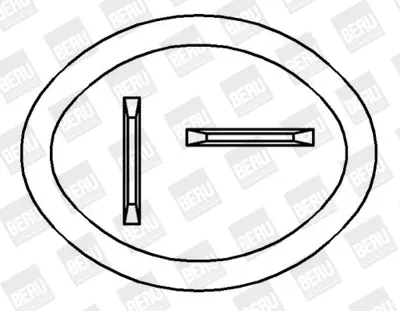 BERU  ZS393 Ateşleme Bobini Jeep Vantage 4.0; 4.0 4wd Various 20421