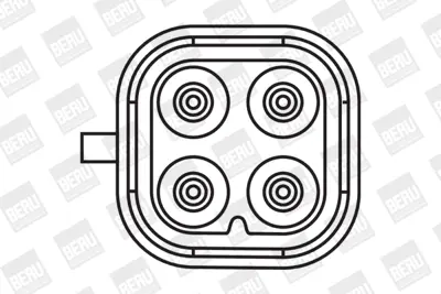 BERU  ZS404 Ateşleme Bobini Chrysler Various Various Various 