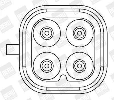 BERU  ZS407 Ateşleme Bobini Chrysler Various Various Various 20473 8530488