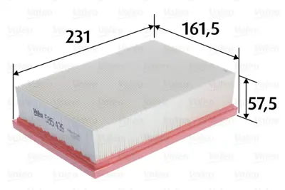 SARDES  SA2577 Hava Filtresi Mokka Mokka X 14> 12> Trax 12> 1.4 1.6 A14net B16dth 834762 WG2170938 A34001 180007510 D132O26 WG1426396 SKAF0060356 P565 CA11501 72360180