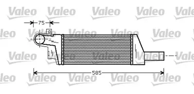 ORIS  IOP078050 Intercooler Brazing Intercooler A/M(255x129x50)combo 1.7 Dti 00+ 96898 9196705 1302113 157003N 818728 37004322 60374322 103680 CI57000P KOLA4322 96898