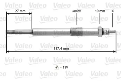PSA  5960.F4 Kizdirma Buji P407-P307-P308-P508-Expert-C4-C5-C8-Jumpy-Cmax-Focus Ii-Mondeo-Galaxy 2.0 Hdi-Tdci 1473356 31251138 ADF121801 30725069 9651583680 596064 5960F4 3M5Q6M090AB B131 596065