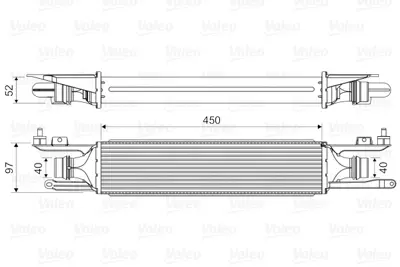 ORIS  IOP503050 Intercooler Brazing Intercooler A/M(450x100x50)corsa D 1.3 Cdti 06+ 96464 55702194 6302080 8ML376755741 DCA1097 OL4421 370180019 818578 30779 376755741 37004421