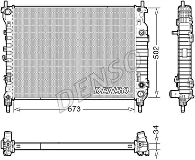 ORIS  BCH590032 Radyator Brazing At(675x498x32)captiva 2.2 Cdti 2006+ 606256-42400244 20982435 M0201300 95192590 8002067 4818254 CT2067 PL313204 4819583 4819739 95192591