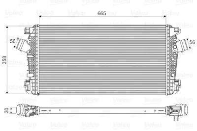 ORIS  IOP507030 Intercooler Brazing Intercooler A/M(665x357x30)astra 1.6 Cdti 09+ 96557 4881315 1302133 CI364000P 820M57 37004550 8ML376777281 96557 344900 818567 13267647
