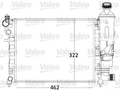 ORIS  MPE230023 Radyator Mechanical Mt(392x322x23)106-1.0/1.1i/1.4i/1.6i 96- 61358 1301SQ 1330A6 QER1505 133102 133101 1301TE 310174 5502208 1507801 1301SS