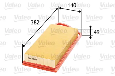 SARDES  SA374 Hava Filtresi Fiesta (01-)- P206 (01-)- P307 (01-) Bipper-Nemo (08-)- Xsara (03-05)- (Çanta) 1.4hdi MD9756 1444VZ VFA31 F026400005 23022LAP FA351S PA7528 C30871 A1140 1444X7