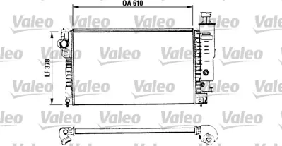 ORIS  BPE015026 Radyator Brazing Mt(610x358x26)405-1.4/1.6/1.8/2.0/1.9d 92- 700441 1301G3 122047 21V24 1020837809 40002125 160074N 122008 1301G5 47890280000