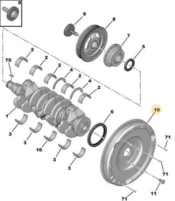 PSA  9801137780 Komple Volant C3-C4-C-Elysee-Ds3-Ds4-Jumpy-Berlingo-2008-208-3008-301-308-5008-Partner-Expert Dv6fd 9801137780 181970