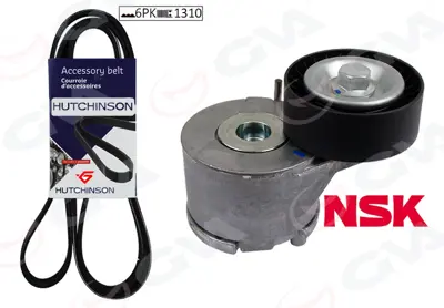 GVA  Alternatör Gergi Kiti (Kütüklü) Doblo-Doblo Cargo Palio-Albea-Punto-500 1.3jtd-Mtj (Ac+) K016pk1310 APV1078 1598372 27480 534007010 51821652 VKM32080 380718 128802 CR3587 59671