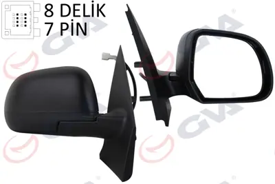 GVA  1019199 Diş Dikiz Aynasi Sağ Dokker-Lodgy 12> Elektrikli+isitmali+konveks  7 Fiş Vm-6803ehsr 963019902R 6140646 3280247 13101046 1566818 57412 806M06 54321298 1566808 27389002