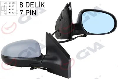 GVA  1025110 Diş Dikiz Aynasi Sağ Bravo(07-14) Elektrikli+isitmali+mavi Cam+sensörlü+ Konveks+astarli Vm-6160ehsr 735403812 735490471 10756944 182208100100 735368128 1570265 1629828 10721832 20291044 6130554