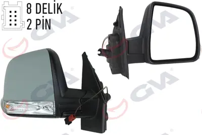 GVA  1029162 Diş Dikiz Aynasi Sol Doblo 11> Mekanik+sinyalli+tek Camli+konveks  Vm-668pl 735528050 1428573 1426761 24233541 735528048 735497885 E3203 735528049 27233591 9237929