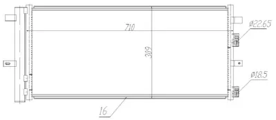 ORIS  CFR580016 Klima Radyatoru (Kondanser)   Mondeo 14> 1.0-1.5 Ecoboost 1.5 Tdci 2.0 Tdci DG9H19710AE E1GH19710AB DG9H19710AD 2192904 92082N 1930646 CF20428 940626 5302598 1886561
